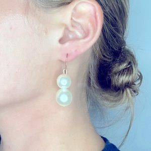 Pearl Dangling Earrings